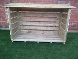 Large budget log store, 6 foot long