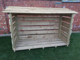 Large budget log store, 6 foot long