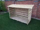 Large budget log store, 6 foot long