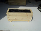 Trough planters - block style