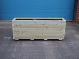 Trough planters - block style, extra deep