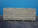 Trough planters - block style, extra deep and extra wide