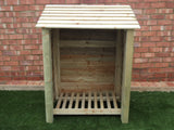 Medium featheredge log store